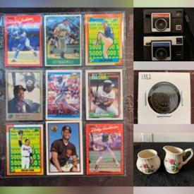 MaxSold Auction: This online auction features Art Glass, Vintage Postcards, Coins, Sports Trading Cards, Toys, Lladro Figurine, Binoculars, Art Pottery, Silver Bars and much more!
