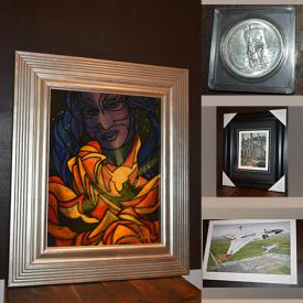 MaxSold Auction: This online auction features Don Chase Originals, Coins, Postcards, Fine Art Prints by AJ Casson, Lawren Harris, Arnold Nogy, Emily Carr, Norval Morrisseau, Tom Thomson, Franklin Carmichael, Christine Marshall and much more!