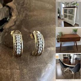 MaxSold Auction: This online auction features fine & costume jewelry, desk, dining room furniture, cast iron cookware, men\'s & women\'s clothing, original paintings, outerwear, leather recliner, portable ac unit, art supplies, dog toys, live plants and much more!