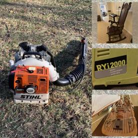 MaxSold Auction: This online auction features Vintage Pedal Car, Musical Instruments, Model Boats, Unique Furniture, Lawn Blower, Vacuums, Vintage Photographs, Generator, Room Divider and much more!