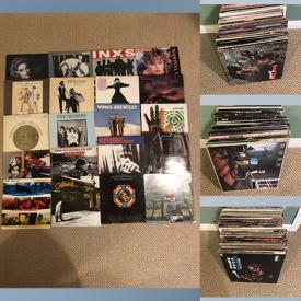 MaxSold Auction: This online auction features Rock& Pop Vinyl Records.