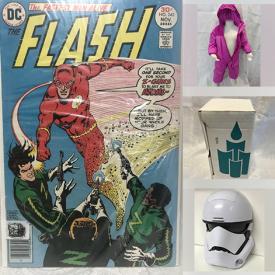 MaxSold Auction: This online auction features Comics, Outerwear, Vintage Wooden Shoes, Sports Trading Cards, Party Light Candles & Holders, Toys, Star Wars Collectible, and Much, Much, More!!