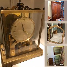 MaxSold Auction: This online auction features a Japanese obi, Brass Samovar, German dishes, Theodore Haviland China, Asian vases, Vintage cabinets, Thomasville Dresser And Mirror, Secretary chest and much more!