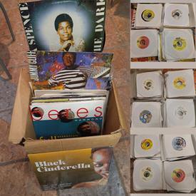 MaxSold Auction: This online auction features Vinyl Records such as Reggae, Dancehall 45s & LPs.