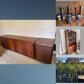 MaxSold Auction: This online auction features furniture such as a Brazilay console, walnut hutch, MCM dresser, nightstands, headboard, laminate table, cabinets, patio chairs and more, Yard Machines lawn mower, garden tools, plants, pots, ladders, tools and hardware, exercise equipment, vintage Coldspot refrigerator, vintage sports equipment, automotive items, Vizio TV, electronics, glassware, kitchenware and much more!