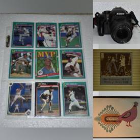 MaxSold Auction: This online auction features Digital Cameras & Lens, Crystal Vases, Vintage Postcards, Stamps, Sports Cards, Vintage Prints and much more!