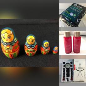 MaxSold Auction: This online auction features New Beauty Products, Vintage Silver Jewelry, New Board Game, Nesting Dolls, Beauty Appliances, Binoculars, Aquarium, Vintage Magazines, LPs, Printer, Stamps, NIB Small Kitchen Appliances, Children's Books and much more!