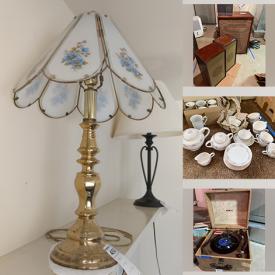 MaxSold Auction: This online auction features a snow blower, fountains, weed eater, Vintage Polaroid, crystal chandeliers, German Cuckoo Clock, HP printers, fondue pots, sewing machines, metal shelving and much more!