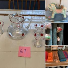 MaxSold Auction: This online auction features costume jewelry, Avon, Lenox, lamps, porch furniture, home decor, vintage toys, holiday decor, small kitchen appliances, exercise equipment, glassware, Wii console with games, computer accessories and much more!