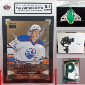 MaxSold Auction: This online auction features Diamond & Gemstone Rings, Sports Trading Cards, NIB Lego Set, Gimble Devices, Gift Cards and much more!