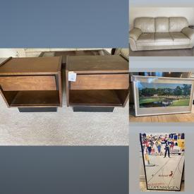 MaxSold Auction: This online auction features Leather Sofa, MCM Furniture, Bookcases, Desk, File Cabinets, Small Kitchen appliance and much more!