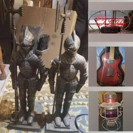 MaxSold Auction: This online auction features LPs by various artists, Amps, Cast Iron Fireplace Set, Bar Signs, Electric Guitar, Acoustic Guitar, Railway Lanterns and much more!