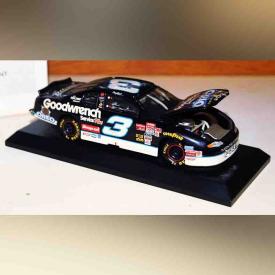 MaxSold Auction: This online auction features collectibles, furniture, electronics, tools, appliances, home decor and kitchenware such as dartboard, replica cars, Dale Earnhardt collectibles and much more!