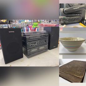 MaxSold Auction: This online auction features fine china, hockey trading cards, vintage maps, costume jewelry, Disney collectibles, crystal decor, nightstands, watches and much more!