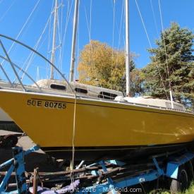 MaxSold Auction: Planes, Boats and Automobiles - this Kingston Estate Sale Downsizing Online Auction had it all. Featuring a 1998 BMW, Sailboat and even an Airplane propeller!