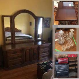 MaxSold Auction: This online auction features Dining Room Furniture, Crystal Glasses, Studio Pottery, Seashells, Small Kitchen Appliances, Hand Tools, Tool Boxes, Electric Snow Shovel and much more!