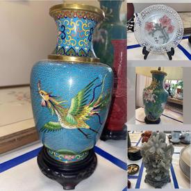 MaxSold Auction: This online auction features Tea Tasting Sets, Japanese Flower Painting, Stone & Jade Carvings, Chinese Vases, Chinese Decorative Plates, German Stein, Aynsley Fine Bone China and much more!