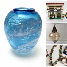 MaxSold Auction: This online auction features art glass, sterling silver jewelry, costume jewelry, vintage books, ladies' shoes & boots, toys, Legos, Coca-Cola collectibles, rugs and much more!