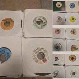 MaxSold Auction: This auction features boxes of vinyl records of a wide reggae variety.