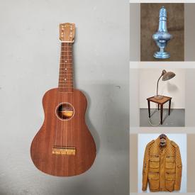 MaxSold Auction: This online auction features MCM Lighting, Outerwear, Men's & Women's Boots, Vintage Aria Ukelele, Herman Miller Fiberglass Chair Shell, Sterling Silver Bracelet, Watches, Sunglasses and much more!