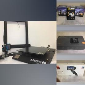 MaxSold Auction: This online auction features New in Box items such as Solar Light, Drone, Gaming Headset, Beauty Appliances, Massagers, Fish Finder, Dash Cam, RC Cars, and 3D Printer and much more!