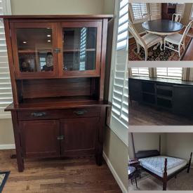 MaxSold Auction: This online auction features China Hutch, Metal Credenza, Four Poster Bed, Entertainment Cabinet and much more!