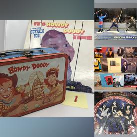 MaxSold Auction: This online auction features Vintage Lunchbox, Star Wars Collectibles, Stamps, Punk Rock Posters, The Beatles Collectibles, Antique Vent Covers, LPs, Antique Tools and much more!