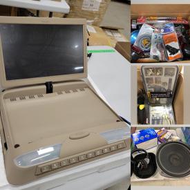 MaxSold Auction: This online auction features auto parts such as Hyundai Interior Light Kit, Toyota monitor player, Bongiovi DPS Acoustics Kit, Toyota cordless headphones, AVG LED Controller, seat brackets, Corolla Door Sill, Camry Leather Seat Covers, wiring harness, Helicon wireless system, seat heater switch and much more!