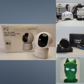 MaxSold Auction: This online auction features New in Box items such as Handheld Games, Smartwatches, Phone Cases, Battery Jump Starter, Dash Cams, Earbuds, Heated Apparel, Pet Products, Toys, Beauty Appliances, Ski Masks and much more!