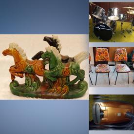 MaxSold Auction: This online auction features Drum Set & Cymbals, Indigenous Art, LPs, NIB Window AC, Antique Mini Toy Cannons, Vacuum, Children's Books, Asian Art, Vintage Bar Signs, Art Glass, Art Supplies, Stunt Scooter and much more!