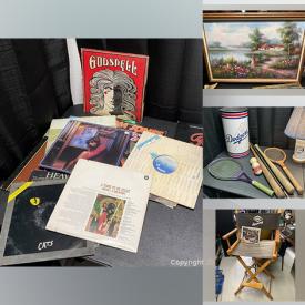 MaxSold Auction: This online auction features Jewelry Chest, Drafting Table, Golf Clubs, Delft Collection, LPs, Board Games, Sports Trading Cards, Fishing Gear, Costume Jewelry, Watches, Milk Glass, Hand Tools, Vintage Bikes, Vintage Cameras and much more!
