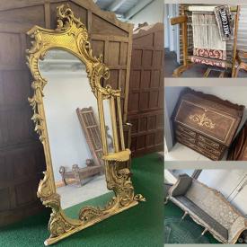 MaxSold Auction: This online auction features Antique Armoire Mirror, Asian Style Furniture, Antique Wooden Hand-Carved Cabinets, Antique Sofa and much more!