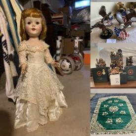 MaxSold Auction: This online auction features Goebel Figurines, Steins, Boyds Bears, Pet Products, Collector Plates, Norman Rockwell Figurines, Area Rugs, House Flags, Bicycles, Skier Machine, Office Supplies, Outerwear and much more!