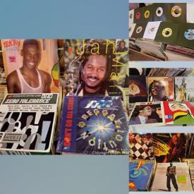 MaxSold Auction: This online auction features Vinyl Records including classic reggae, soca, calypso and more!