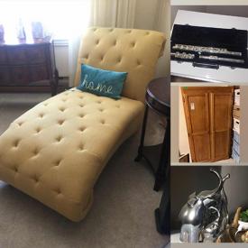 MaxSold Auction: This online auction features a Vintage dresser, Barrymore Chair, Bistro set, cabinet, Royal Oak ceramic bowls, Brie Cheese Baker, exercise bench, Impulse exercise bike, tools and much more!