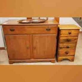 MaxSold Auction: This online auction features antique furniture, artworks, collectibles, kitchenware, kitchen appliances and sports equipment such as dresden figurines, vintage dresser, windor chair, antique rocker and sofa. It also includes clarinet, camping supplies and much more!