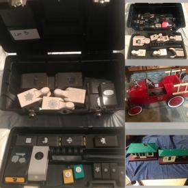 MaxSold Auction: This online auction features Vintage Pedal Fire Truck, Craft Toolboxes, Oriental Artwork, Craft Punches including corner, border, holiday themes and more!