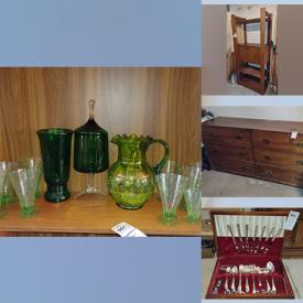 MaxSold Auction: This online auction features Baskets, Kitchen Décor, Books, Ceramics, Kitchen Linens, Binoculars, Glass, Crystal, Kitchen Appliances, Lamps, Cookbooks, Craft Supplies, Travel Collectibles, Office Supplies, Dresser, Antique Kitchen Table and much more!