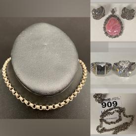 MaxSold Auction: This online auction features Gold Jewelry, Silver Jewelry, Royal Doulton FIgurines, Vintage Ceremonial Tools, Art Glass, Indigenous Art, Inuit Stone Carvings, Stained Glass Panels, Costume Jewellery, Coins, Outerwear and much more!