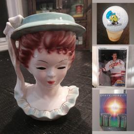 MaxSold Auction: This online auction features vintage home decor, milk glass, OPC baseball cards, comics, graphic novels, vinyl records, vintage books, Disney collectibles, vintage postcards, NHL trading cards, glassware, Christmas ornaments and much more!