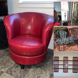 MaxSold Auction: This online auction features a dresser and mirror, dinette table and stool, Utility cart, Royal embassy China, air purifier, elephant figurines, fireplace tools and much more!