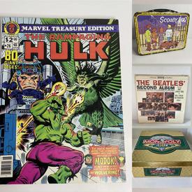 MaxSold Auction: This online auction features Vintage Books, Comics, Lenox Christmas Ornaments, Vintage Sports Pennants, LPs, Sports Jerseys, Vintage Board Games, Non-Sports Trading Cards and much more!