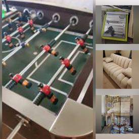 MaxSold Auction: This online auction features New in Box items such as Toilet, Medicine Cabinets, Accent Wall Materials, Carpet Stair Covers, Personal Desk Shields, and Wet Saw, Foosball Table and much more!