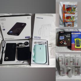 MaxSold Auction: This online auction features NIB Toys, Hand Warmers, Beauty Appliances, Gaming Gear, Outdoor Camera, Pet Products, Computer Gear, LED Strip Lights, Smart Watches, Games, Sunglasses, Earbuds, and much more!