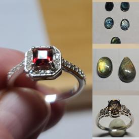 MaxSold Auction: This online auction features 925 silver jewelry, gemstones such as sapphires, opal, emeralds, tourmaline and much more!