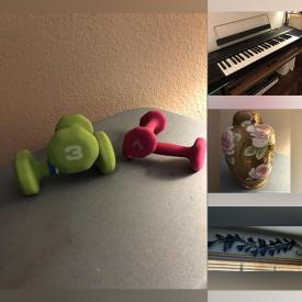 MaxSold Auction: This online auction features Yamaha Keyboard, Exerciser Equipment, Camping Gear, Bar Clamps and much more!