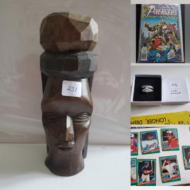 MaxSold Auction: This online auction features a Zygarde Pokémon Card, Vintage figurines, cordless phones, Vintage Rookie Review Cards, Mastercraft Rotary Tool Kit, Vintage comic books from Batman, Wolverine, The Incredible Hulk, The Adventures of Superman and much more!