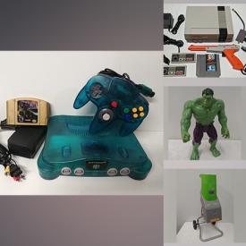 MaxSold Auction: This online auction features a Nintendo entertainment system, Gaming headset, Ski goggles, Comic books from Justice League, 1990 Batman: Legends of the Dark Knight, The Green Lantern, Teen Titans, Batgirl, Major X, Space Bandit, 1992 Savage Dragon, Weed Eater Replacement Spool and much more!