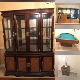 MaxSold Auction: This online auction features Pool Table, Dining Room Furniture, Sectional Sofa, Copier, Air Purifier, Lawnmower and more!