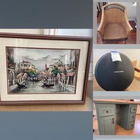 MaxSold Auction: This online auction features a Occasional table, Kitchen Island Breakfast Nook, Antique sideboard, display etagere, Easel and Art supplies, copper kitchen items, dinnerware, decorative wall plates, exercise equipment and much more!